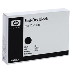 New HP C6195A Fast Dry Black Ink Cartridges