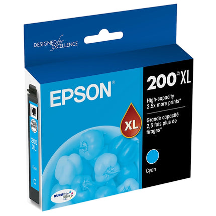 Genuine Epson 200XL Cyan Ink Cartridge