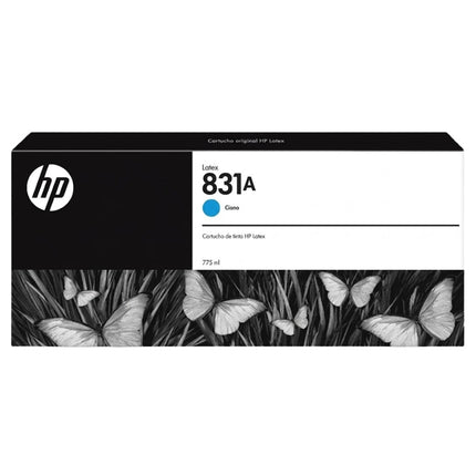 HP 831A Cyan 775ml Ink Cartridge, CZ683A