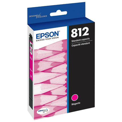 Epson 812 Magenta Standard Yield Ink Cartridge (T812320-S)
