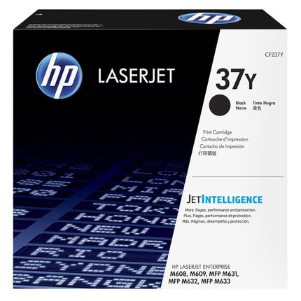 Original HP 37Y Extra High Yield Black Toner Cartridge, CF237YC