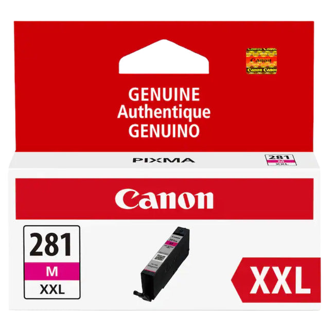 Original Canon 281 XXL Extra High Yield Magenta Ink Cartridge, 1981C001