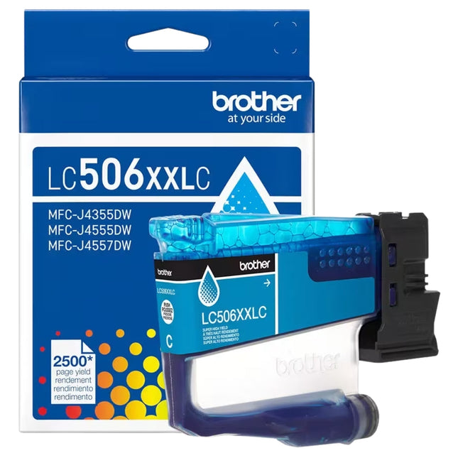 Original Brother LC506XXL Extra High Yield Cyan Ink Cartridge