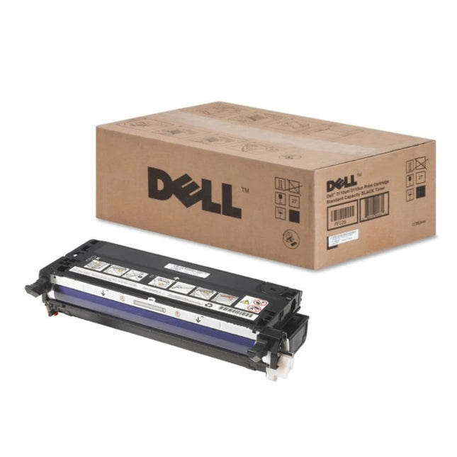 Genuine Dell 3110cn/3115cn Standard Yield Black Laser Toner Cartridge, PF028