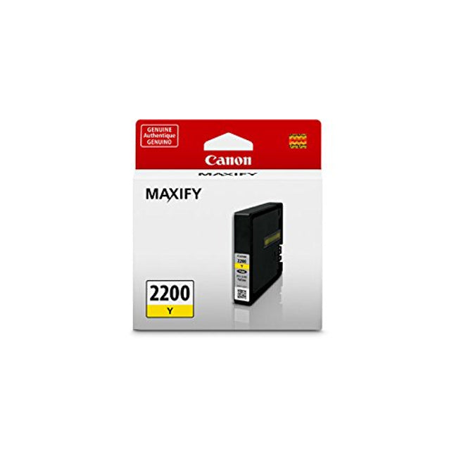Original Canon PGI-2200 Yellow Ink Cartridge (9306B001)