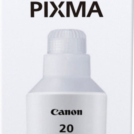Canon GI-20 PGBK High-Yield Black Ink Bottle, 3383C001