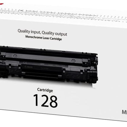Original Canon 128 High Yield Black LaserJet Toner Cartridge, 3500B001
