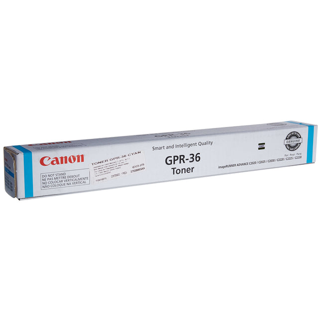 Original Canon GPR-36 Cyan Toner Cartridge, 3783B003AA 
