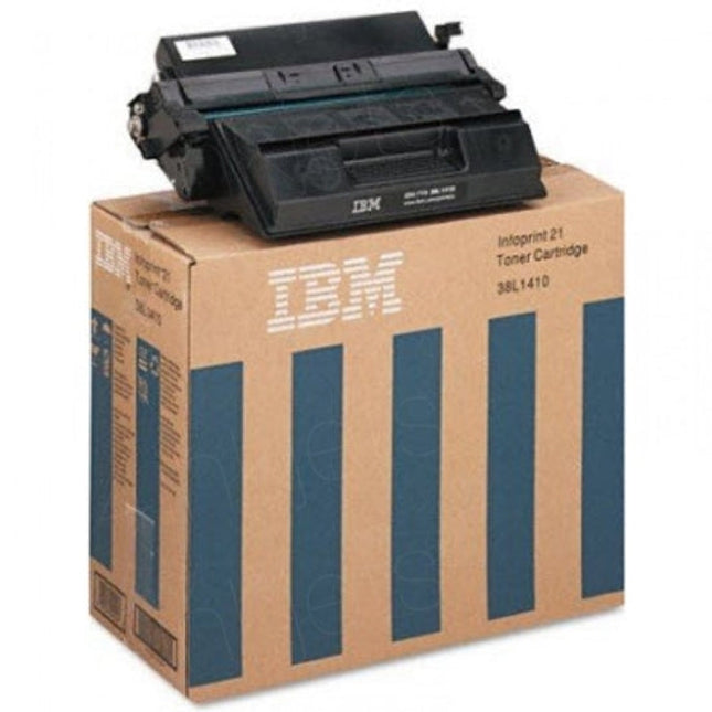 Original IBM INFOPRINT21 Standard Yield Black Toner Cartridge, 38L1410