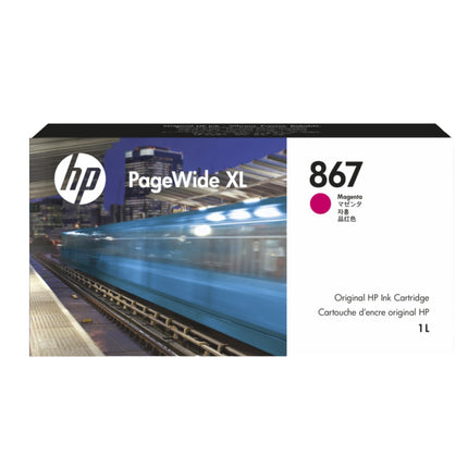 Original HP 867 Standard Yield Magenta Ink Cartridge, 3ED91A