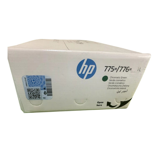 Genuine HP 775M/776M High Yield Crhomatic Green Inkjet Cartridge, 3WW87A 