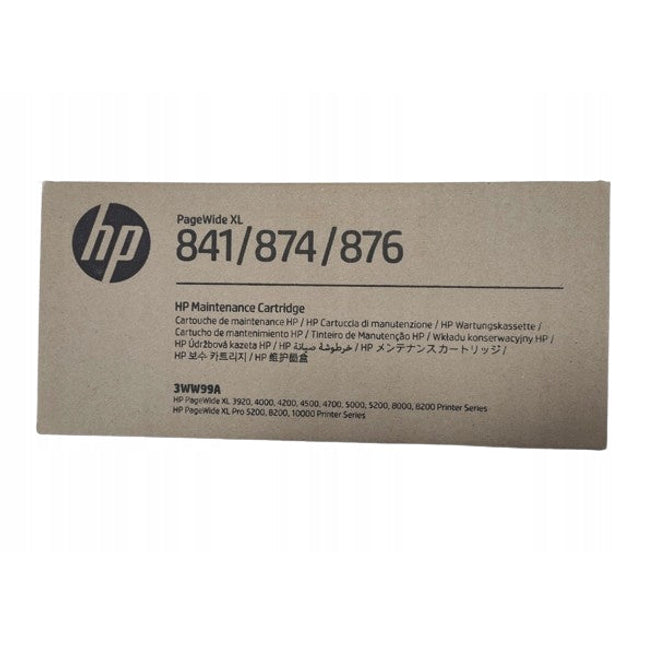 Original HP 841/874/876 Standard Yield Maintenance Cartridge, 3WW99A 