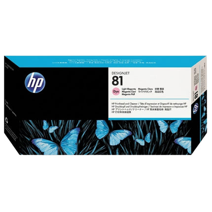 HP 81 (C4955A) Light Magenta Printhead and Printhead Cleaner