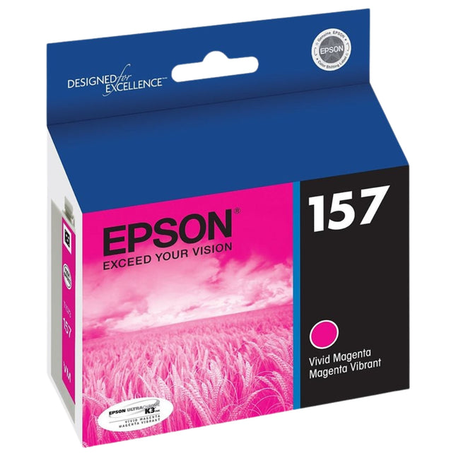 Original Epson 157 Magenta Ink Cartridge