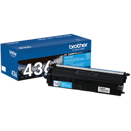 Original Brother TN-436 Super High Yield Cyan Toner Cartridge