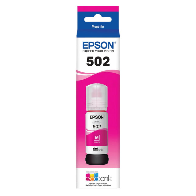 Epson T502 Magenta Standard Yield Ink Bottle (T502320-S)