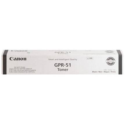 Original Canon GPR-51 Standard Yield Black Toner Cartridge, 8516B003