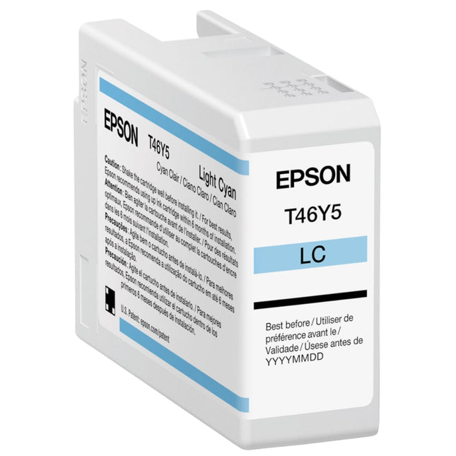 Original Epson T46Y5 Standard Yield Light Cyan Ink Cartridge