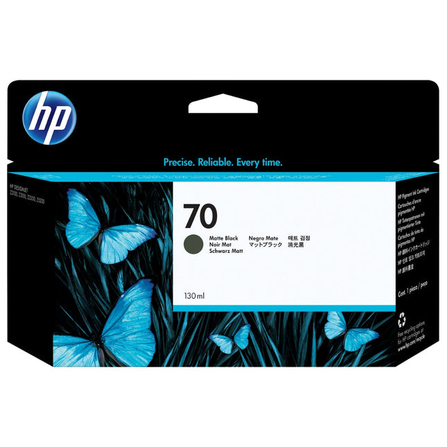 HP 70 130-ml (C9448A) Matte Black Ink Cartridge