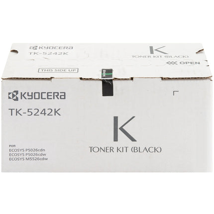 Original Kyocera TK-5242K Standard Yield Black Toner Cartridge