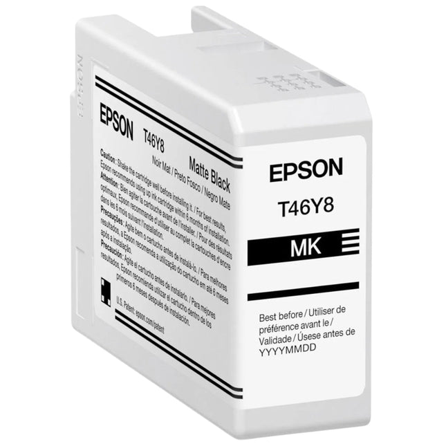 Original Epson T46Y8 Standard Yield Matte Black Ink Cartridge