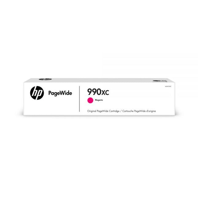 Genuine HP 990XC Magenta High-Yield PageWide  Ink Cartridge, M0K09XC 