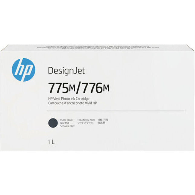 Genuine HP 775M/776M Matte Black DesignJet Ink Cartridge, 3WW85A