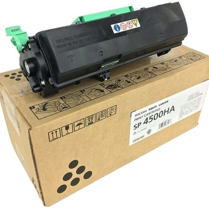 Original Ricoh (SP 4500A) Extra High Yield Black Laser Toner Cartridge, 407316