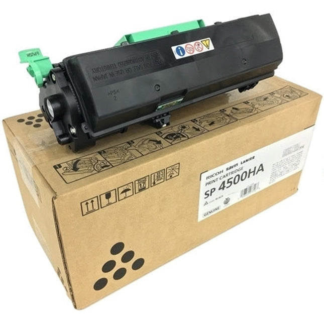 Original Ricoh (SP 4500A) Extra High Yield Black Laser Toner Cartridge, 407316