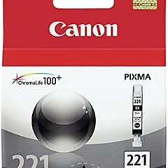 New Genuine Canon CLI-221 Black Ink Cartridge
