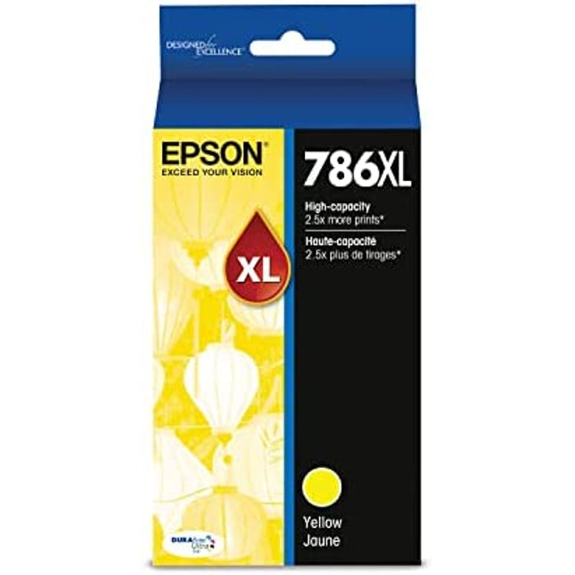 Epson 786XL High Yield Yellow Ink Cartridge