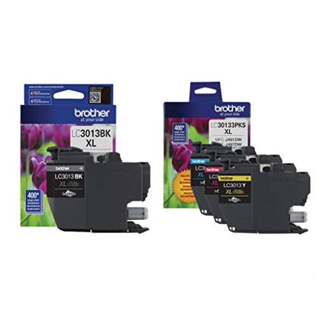 Original Brother LC3013XL Black, Cyan, Magenta and Yellow Ink Cartridge