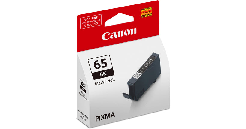Original Canon CLI-65 Standard Yield Black Ink Cartridge, 4215C002