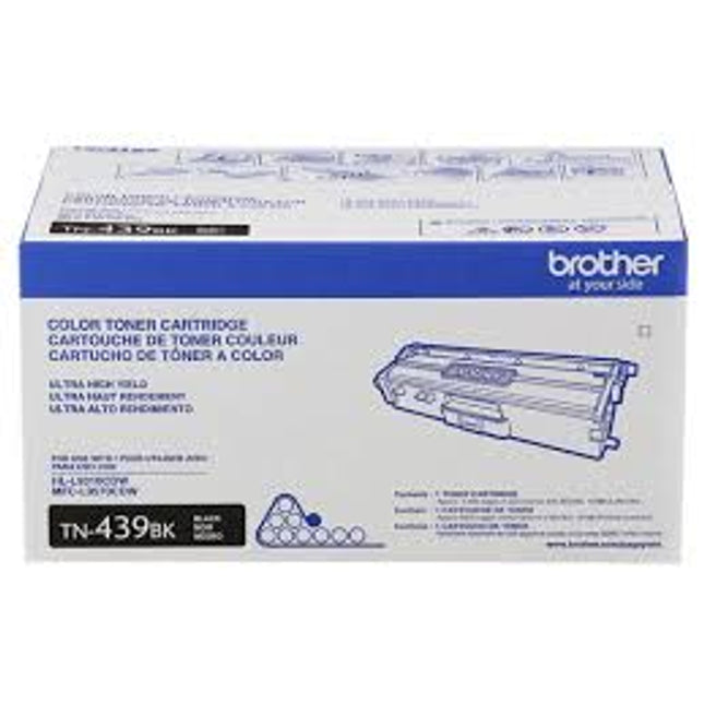 Original Brother TN-439 Extra High Yield Black Toner Cartridge, TN-439BK