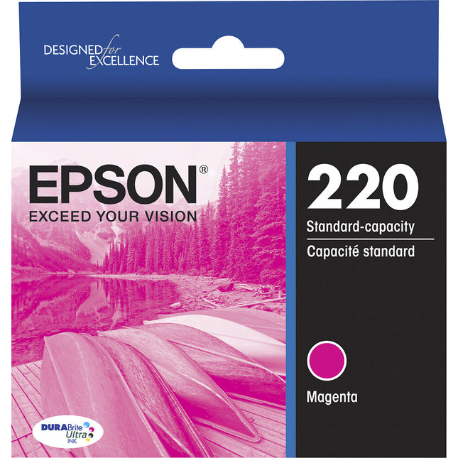 Epson 220 Standard-capacity Magenta Ink Cartridge