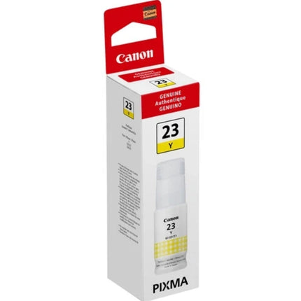 Original Canon GI-23 High Yield Yellow Ink Bottle, 4687C001