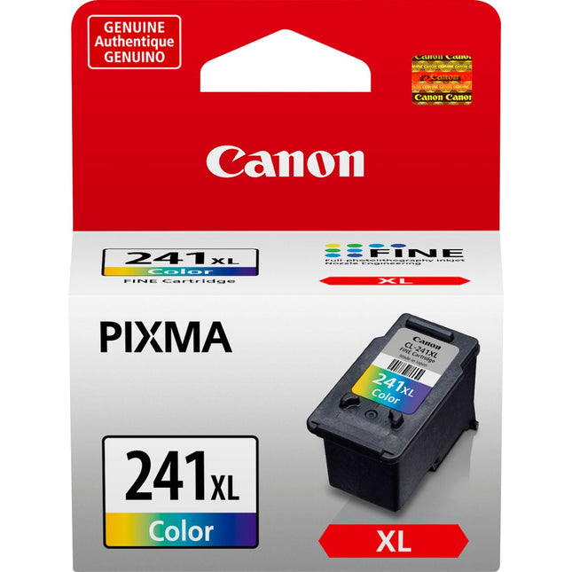 Original OEM Canon CL-241XL High Yield Tri-Color Inkjet Cartridge