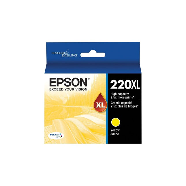 Epson 220XL High-capacity Yellow Ink Cartridge