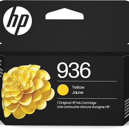 Original HP 936 Standard Yield Yellow Ink Cartridge,4S6V1LN