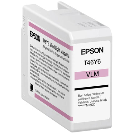 Original Epson T46Y6 Standard Yield Vivid Light Magenta Ink Cartridge