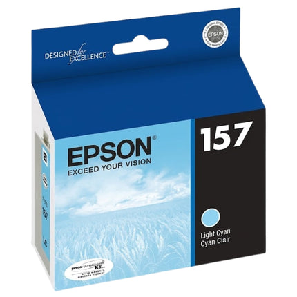 Original Epson 157 Light Cyan Ink Cartridge