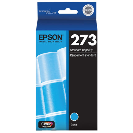 Original Epson 273 Cyan Ink Cartridge