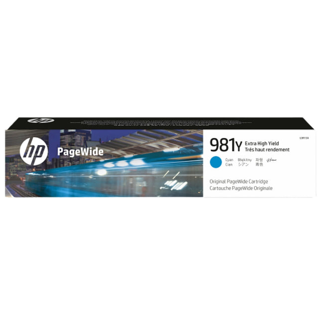 Original HP 981Y (L0R13A) Cyan Extra High Yield Ink Cartridge