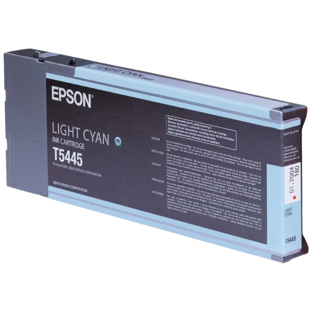 Epson T5445 High-Yield Light Cyan 220ml Ink Cartridge, T544500
