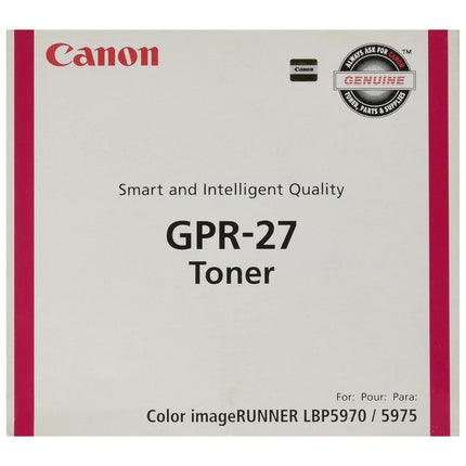 Original Canon GPR-27 Standard Yield magenta Toner Cartridge, 9643A008AA