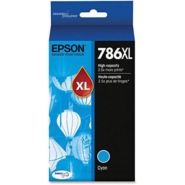 Epson 786XL High Yield Cyan Ink Cartridge