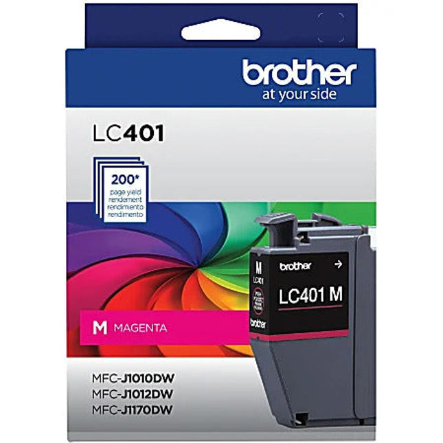 Genuine Brother LC401 Magenta Ink Cartridge