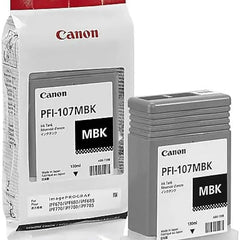 Original Canon PFI-107 130mL Matte Black Ink Cartridge