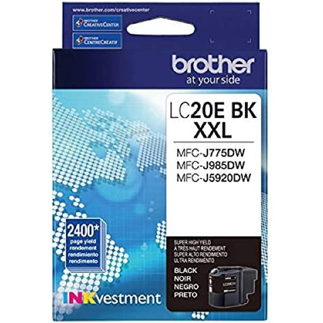 Brother LC20E Extra High Yield Black  Ink Cartridge