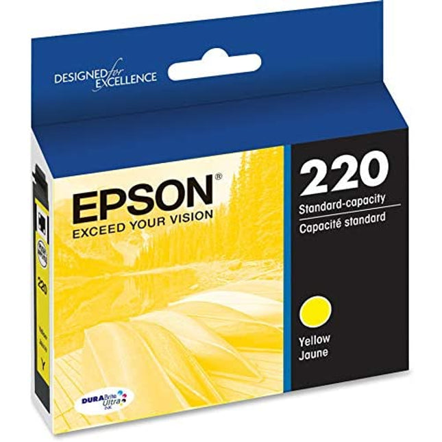 Epson 220 Standard-capacity Yellow Ink Cartridge